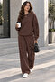 Unisex Women's Men's Martini Girl Sleeve and Leg Printed Oversize 3 Thread Hooded Sweatshirt and Baggy Sweatpants - 4