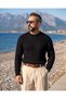 Men's Cavallo Old Money Hair Knit Crew Neck Sweater - 3