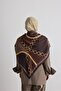 Monolith Pattern Shoulder Shawl - 3
