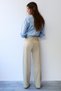 Kemerli culotte pantolon - 2