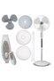 Ventilator tip coloană DA-1611 alb - 5