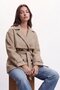 Buttoned Cashmere Coat - 3