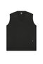 Men's Square Textured Black Sweater Steel Knit Knitwear Classic Pattern - 5444H - 2