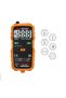 Multimetru digital inteligent, voltmetru NCV, tester 600V, LCD - 3