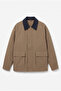 Gabardine Pocket Design Jacket/Mantle - 3