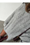 Oversize Silvery Sweater - 4