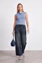 Antique Jean with Stitching Detail on the Front and Pocket on the Top - 2