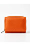 Women's Wallet Multi-Compartment Zippered Card Holder Wallet Orange - 3