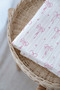 4 Layer Muslin Blanket - Dainty Bows - 3