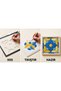 Kinusaiga Hobby Set Seamless Fabric Mosaic Painting Japanese Art DIY Set – 20 X 15 cm - 4