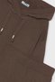 Girl's Hooded Knitwear Sweatshirt and Wide-Leg Pants Two-Piece Set - 3