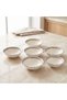 Sea Porcelain Round Soup Bowl Set of 6 - 3