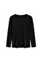 V neck oversize basic blouse - 5