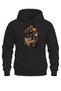 Wild Roads Motorcycle Printed Unisex Regular Fit 3 Thread Thick Hooded Sweatshirt