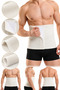 Men's Waist Corset with Velcro Adjustable Abdominal Support Flexible Support Corset S-2Xl - 5
