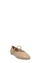 Beige Leather Strap Women's Ballerinas (048 260250) - 2