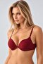 Self-Patterned Underwire Double Support Bra