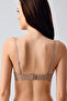 Underwire and Double Push-Up Patterned Bra - 3