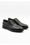 Genuine Leather Black Classic Eva Sole Men's Shoes - 3159 - 2