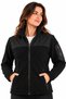 Softshell Polar Coat Unisex – High Collar Zippered Corporate Work Coat with Pockets, Custom Printing with Company Logo