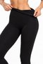 Women's Black Color Fleece Inside High Waist t Shaping / Sculpting Heeled Winter Ş Fleece-Lined Füzo Leggings - 4