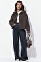 Plaid Lined Buttoned Jacket - 5