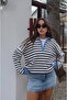 Multicolored Zippered Aura Knitwear - 3