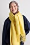Classic Tasseled Wide Scarf - 4