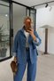 Bf Pocket Detail Blue Denim Jacket - 3
