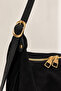 Mave Women's 100% Genuine Nubuck Leather Shoulder Bag – Detailed Stylish Design Suede Hand and Shoulder Bag - 3
