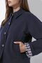 Plaid Lined Buttoned Jacket - 6