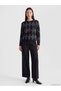 Ozmarka New Season Black Diamond Patterned Women's Knitwear Sweater - 2