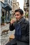 Men's Winter Scarf Woven Tassel Soft Textured Winter Scarf - 8
