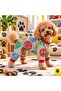 Small Breed Peace Dog Overalls Dog Outfit (1-10kg) - 3
