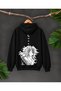 Demon Slayer Kokushibo Anime Printed Hooded Hoodie Unisex Sweatshirt
