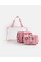 Women Assorted Floral Print 3 Piece Cosmetic Bag Set - 2