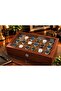 Watch Box 18-Piece Walnut Plain Patterned - 3