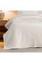Striped Mink Double Fleece Blanket Bone 200X220 cm - 3