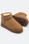 Women's Boots Stone Detailed Fur Lined Winter Short Boots Thick Sole Daily Suede Women's Boots - 4