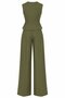Haki Donna Double-Breasted Collar Vest and Trousers Set - 3Y8496 - 2