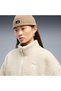 Re:Fibre Sherpa Women's Beige Casual Style Jacket 69456787 - 4