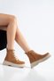 Women's Troklu Mc Accessory Lace-Up and Zippered 002 Non-Slip Thick Sole Boots & Booties - 3
