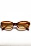 Ahenk Brown Light Nude Sunglasses - 4