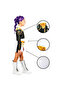 Golden Rumi Costume Set 6 Years XS - 3
