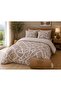 Double-Sided Plush Welsoft Pufidik Polar Sleeping Set (Quilt + King Size Elastic Sheet + 4 Pillowcases)