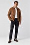Lorenzo Taba Unlined Genuine Suede Leather Jacket - 5