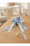 Blue Ribbon Baby Door Decoration Material Basket Ornament