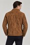 Lorenzo Taba Unlined Genuine Suede Leather Jacket - 4