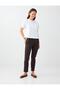 White 100% Cotton Short Sleeve Basic Knitted T-Shirt - 2