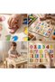 Twisso 5pcs Mix Wooden 3D Peg Puzzle Set for Kids, Animal, Number & Vehicle Puzzle Boards, Montessori Educational Learning Toy, Fine Motor Skills, Hand Eye Coordination Activity for Boys & Girls - 2